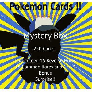 Pokemon Mystery box  (Box 1 of 4) set#1